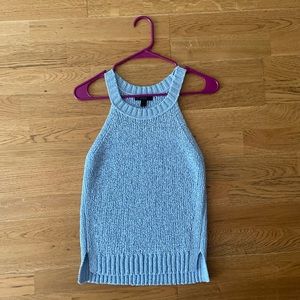 J Crew Sweater Tank in sky blue🌤